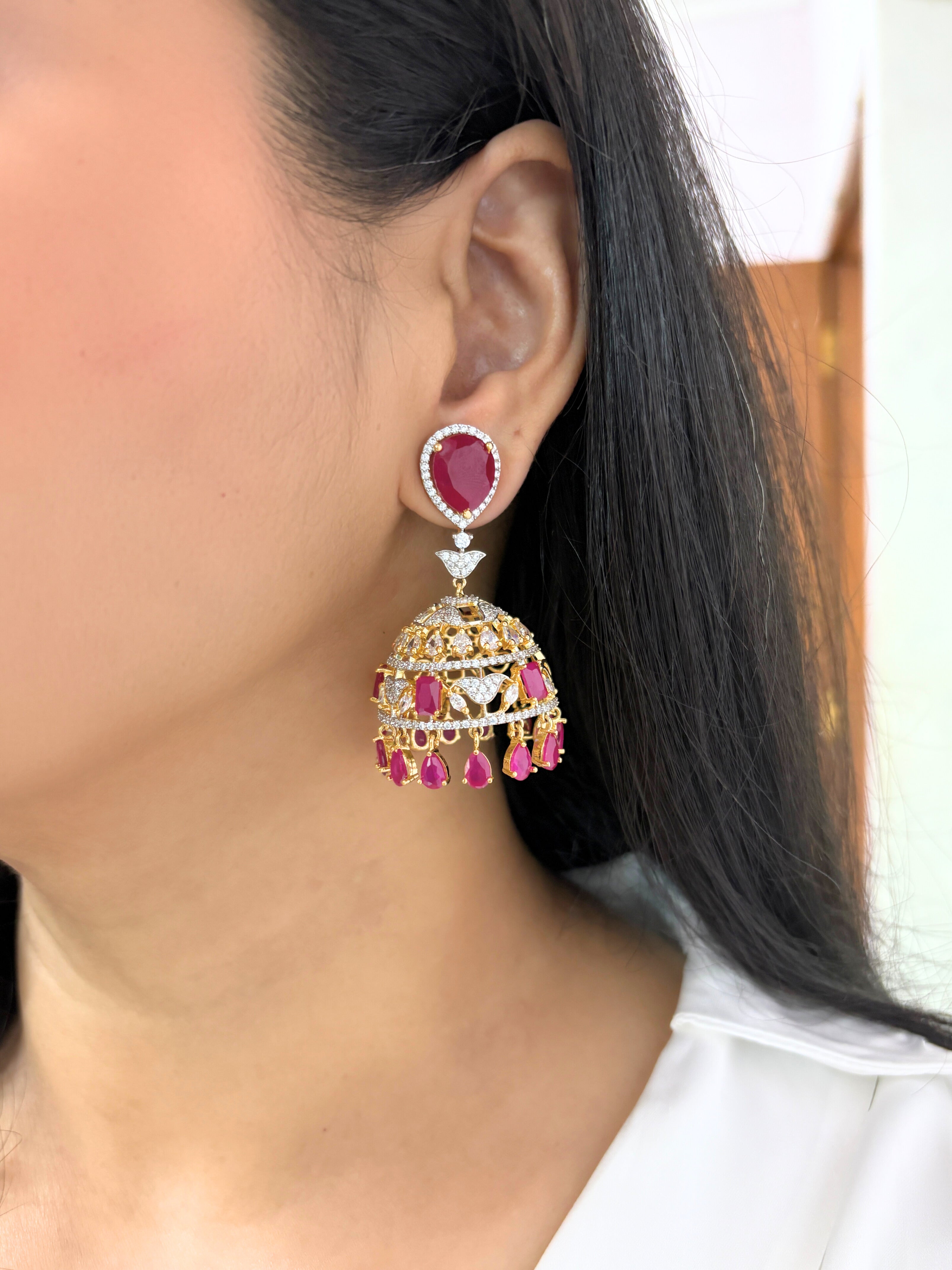 Naira Traditional Jhumka Earrings