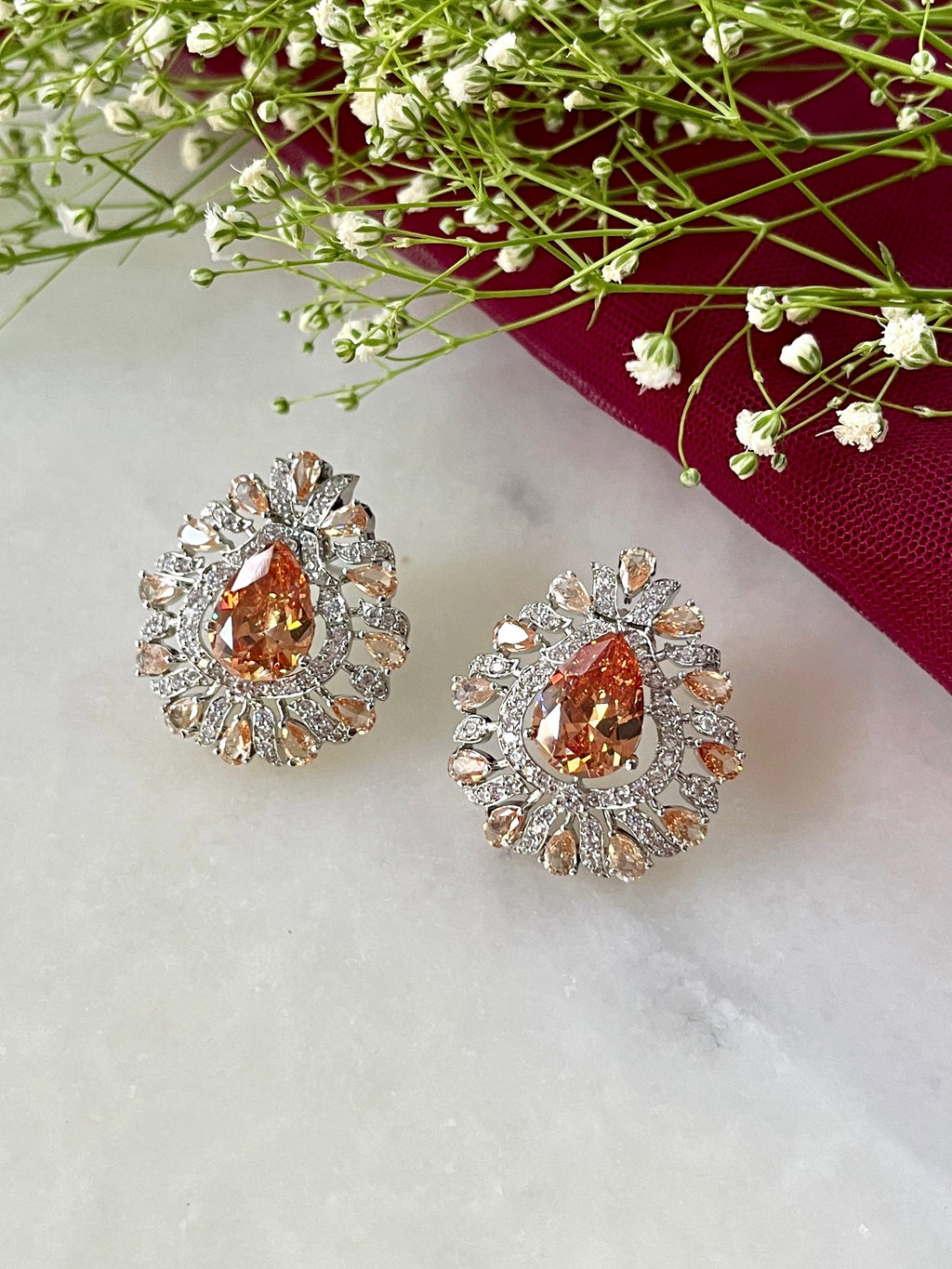 Isis Diamond Designer Studs