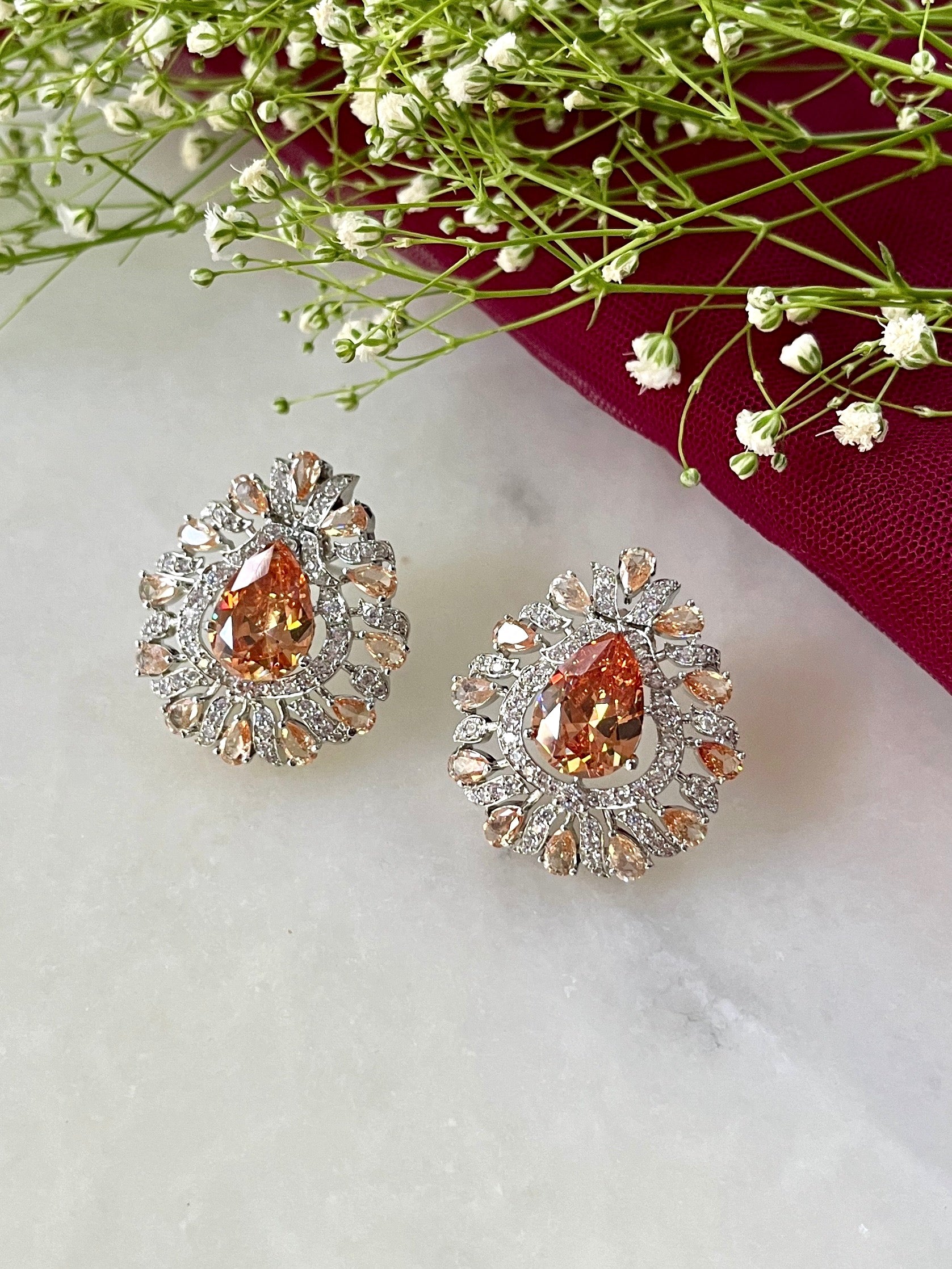 Isis Diamond Designer Studs