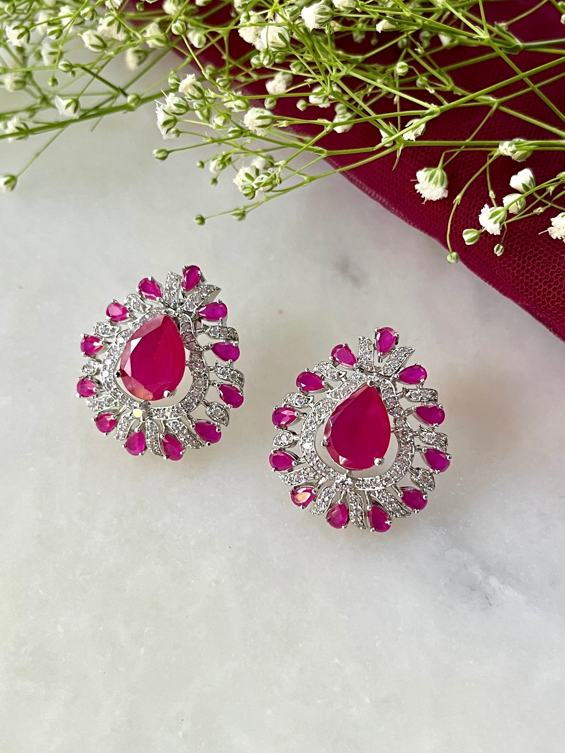 Isis Diamond Designer Studs