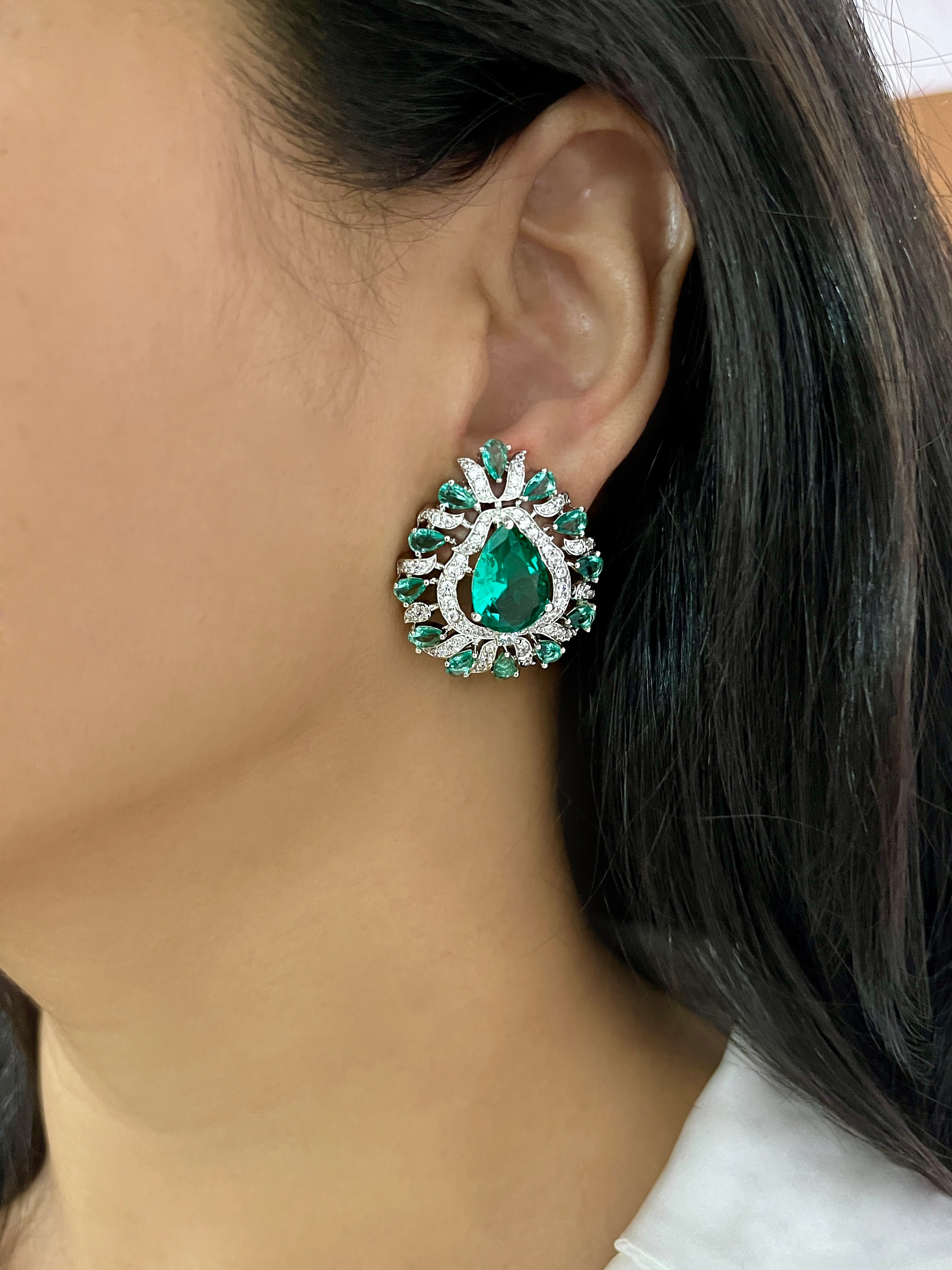 Isis Diamond Designer Studs