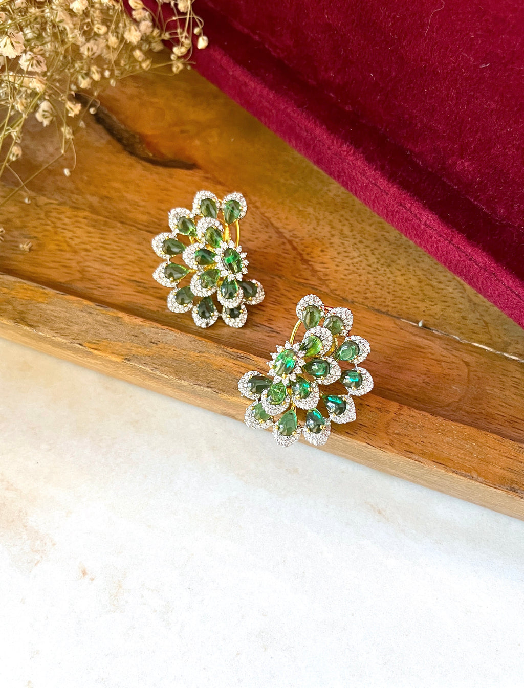 Ava Contemporary Diamond Studs