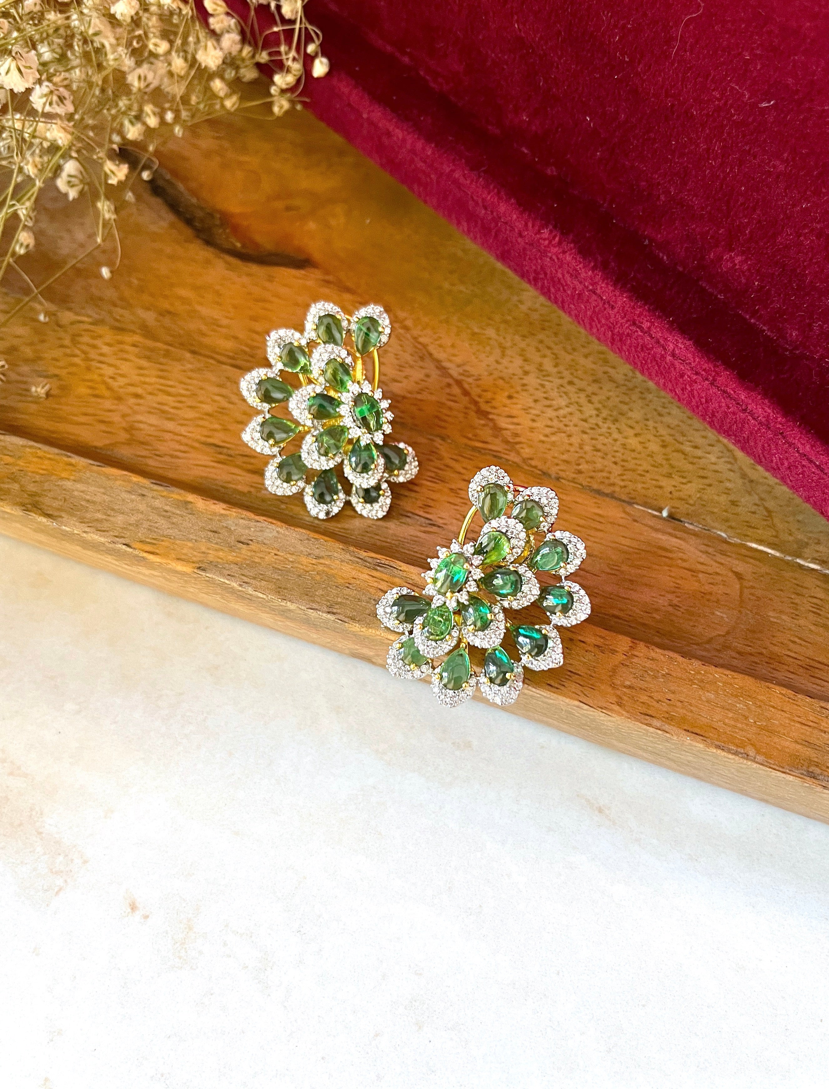 Ava Contemporary Diamond Studs