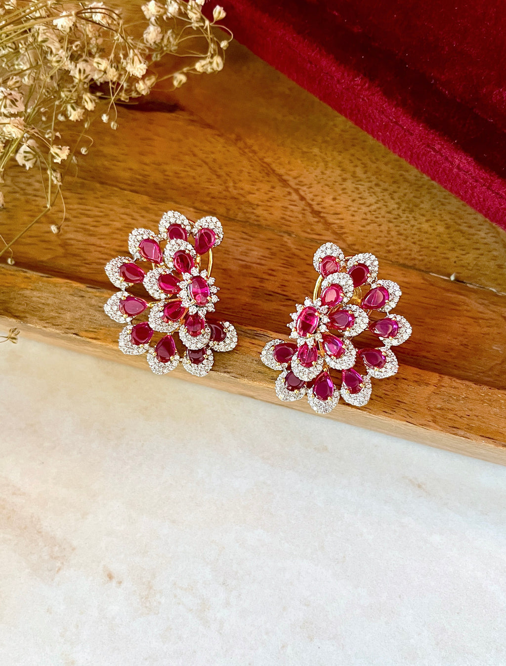 Ava Contemporary Diamond Studs