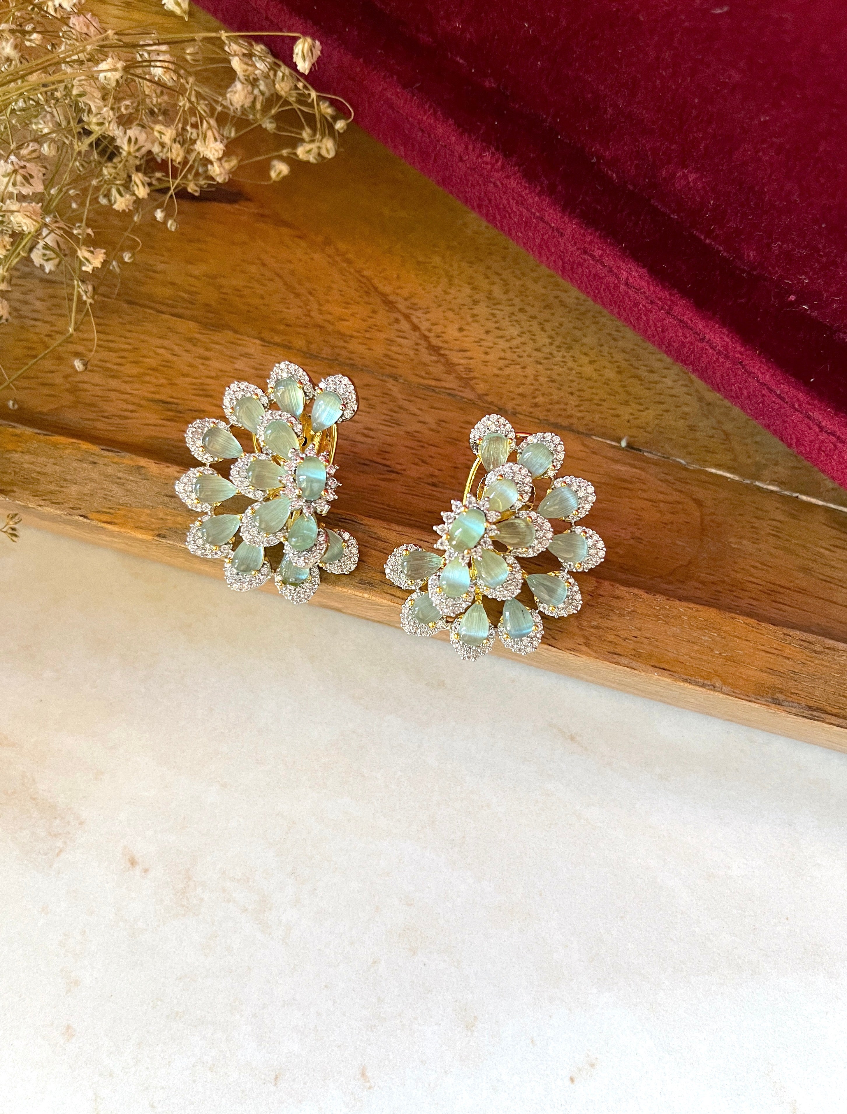 Ava Contemporary Diamond Studs