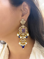 Anamika Ethnic Diamond Designer Earrings