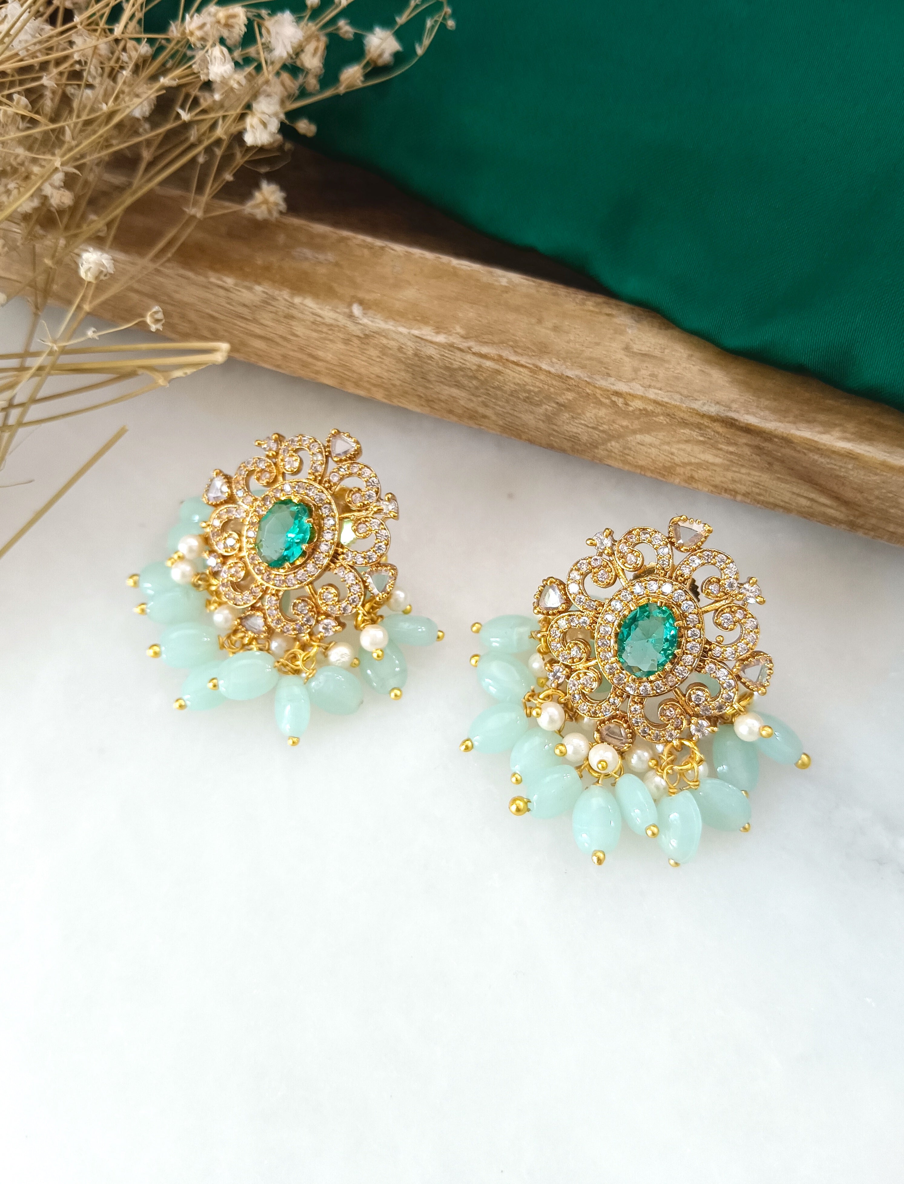 Umika Traditional Diamond Earrings