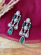 Erisha Pear Drop Diamond Earrings