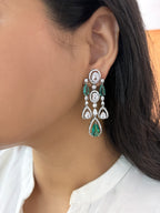 Erisha Pear Drop Diamond Earrings