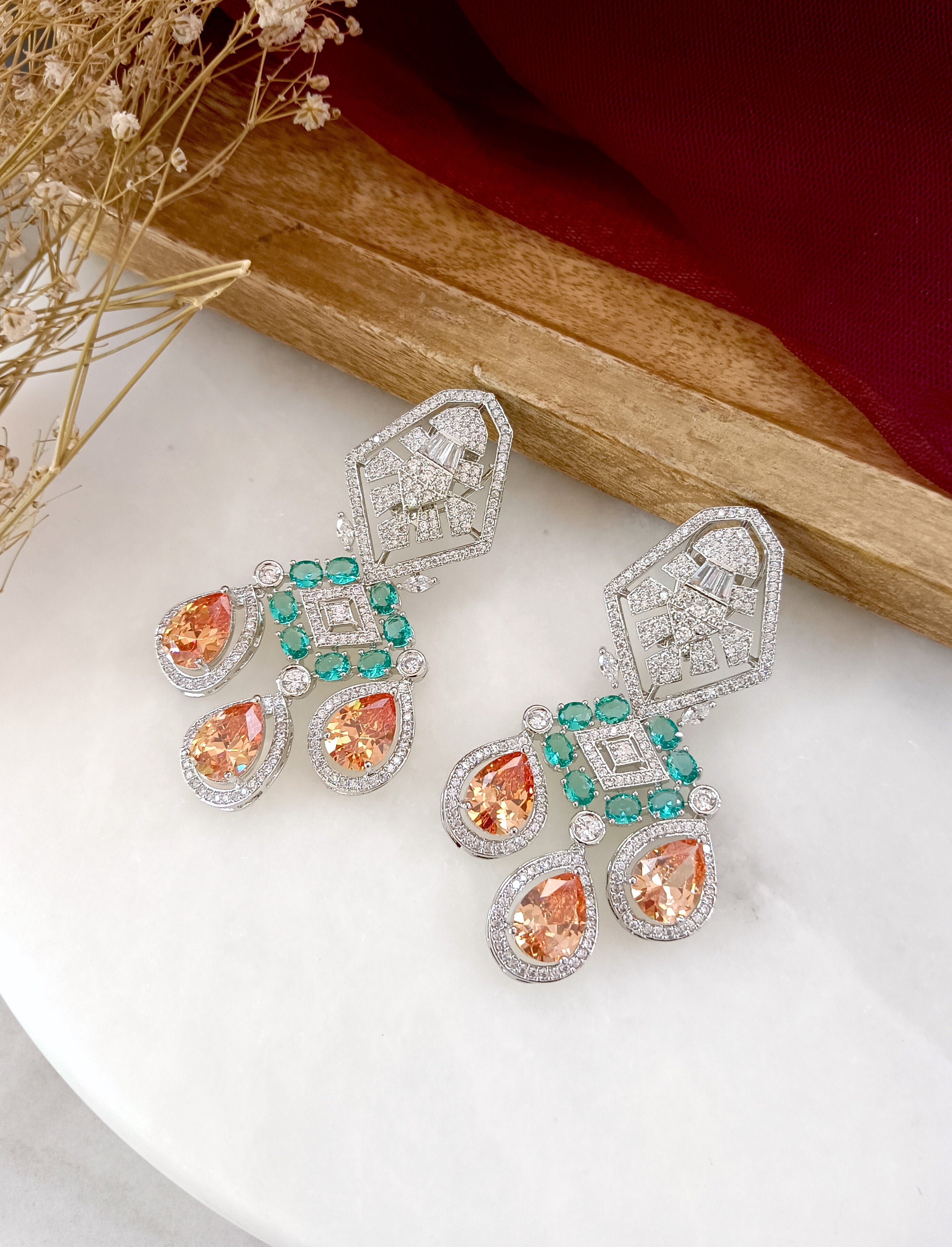 Naisha Designer Diamond Earrings