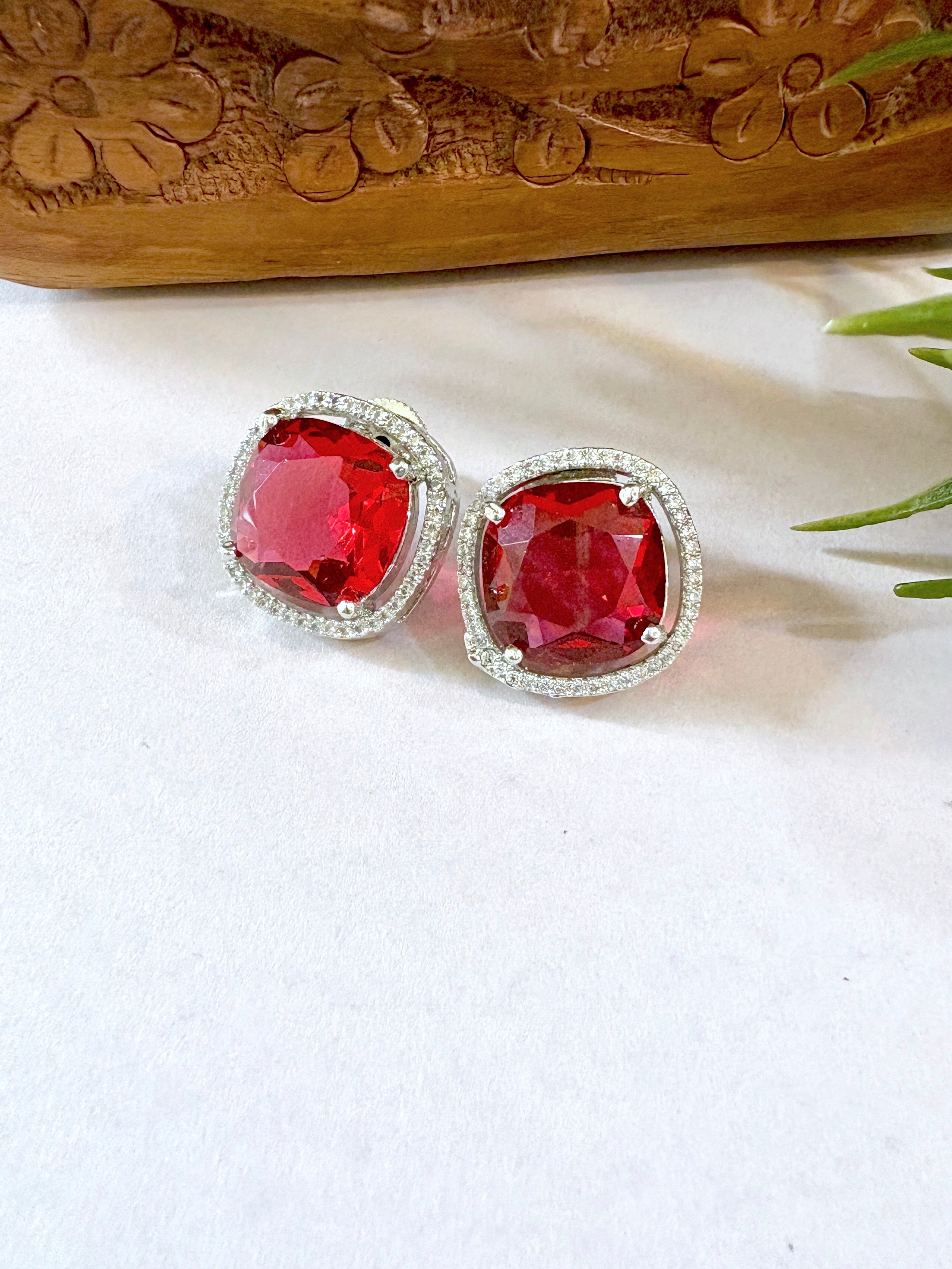 Nancy Big Cushion Studs