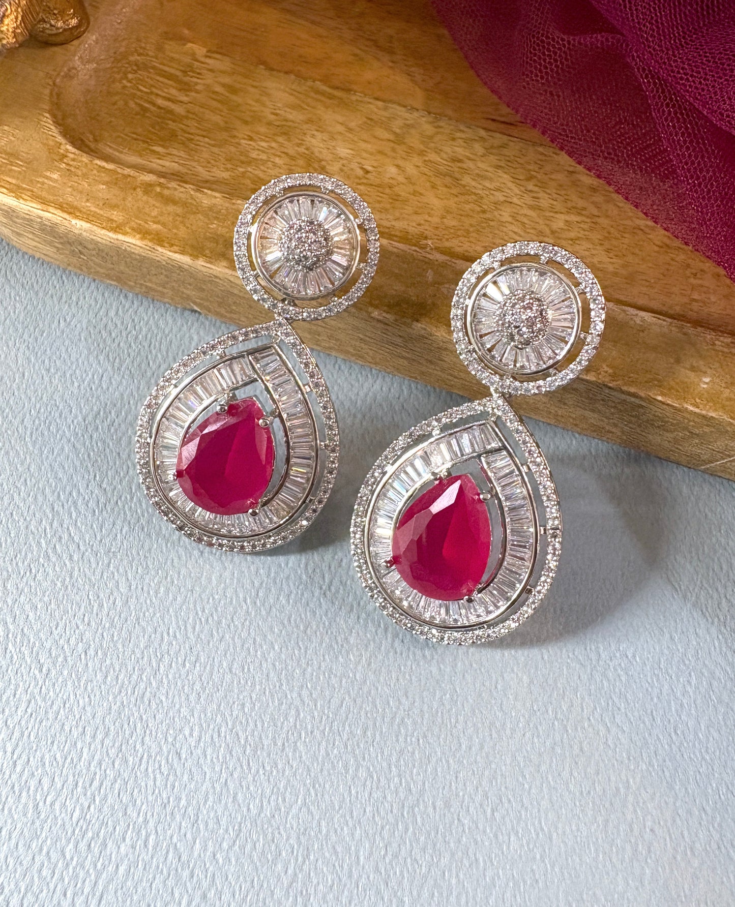 Zenia Designer Diamond Earrings