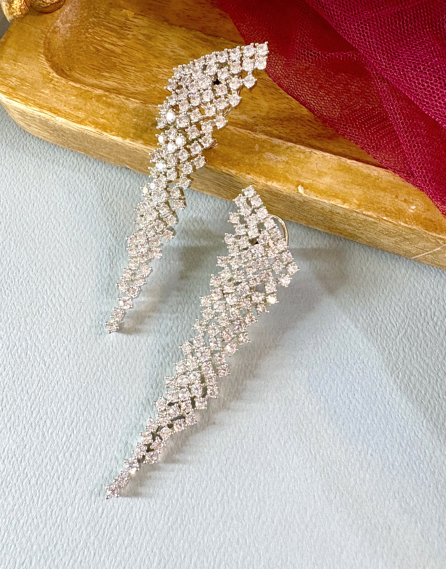 Starry Designer Diamond Earrings