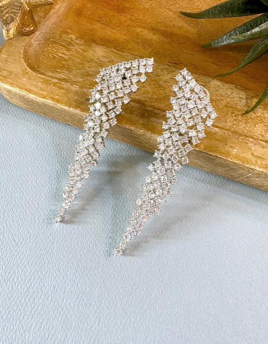 Starry Designer Diamond Earrings