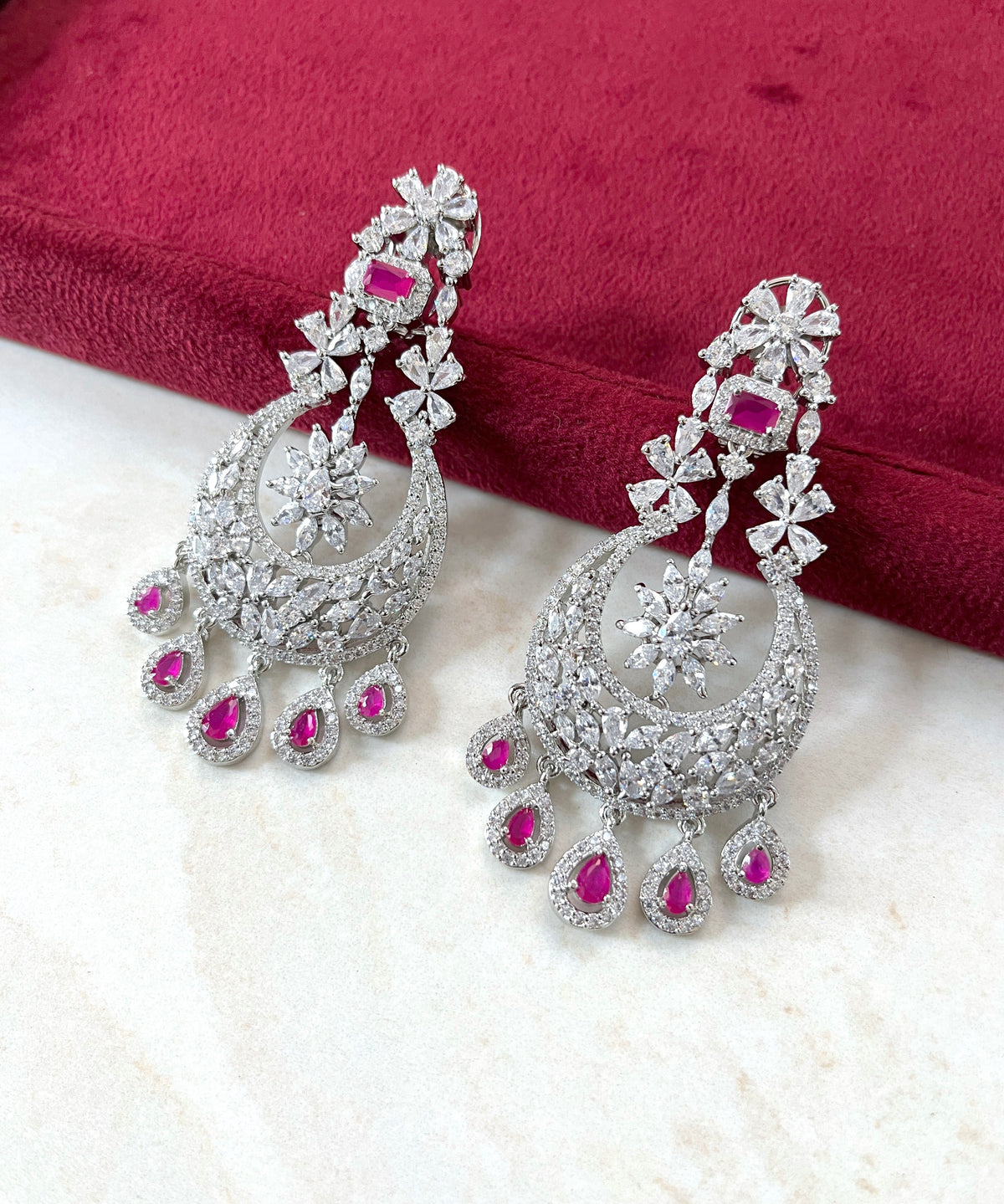 Anala Traditional Diamond Chand Bali