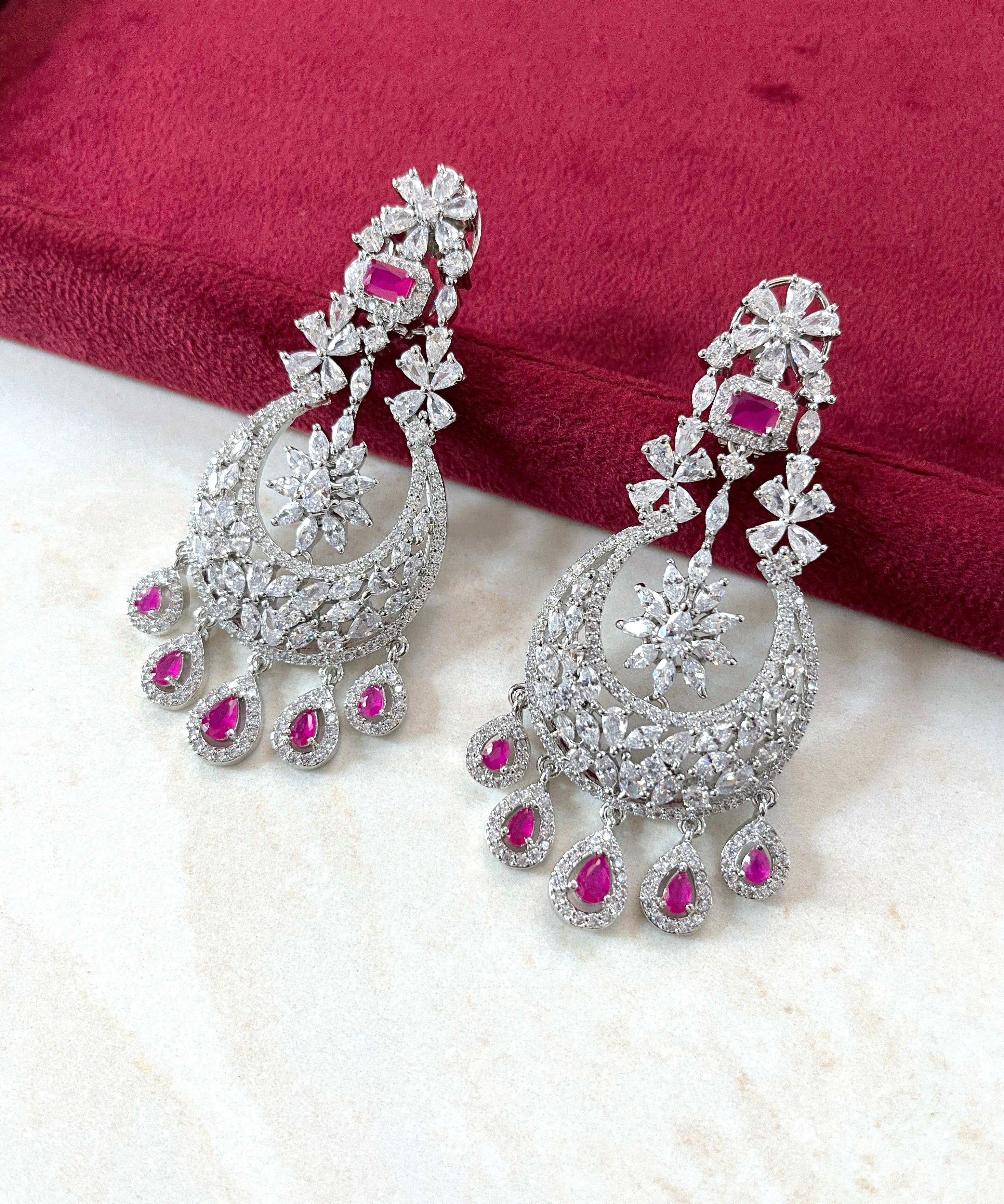 Anala Traditional Diamond Chand Bali