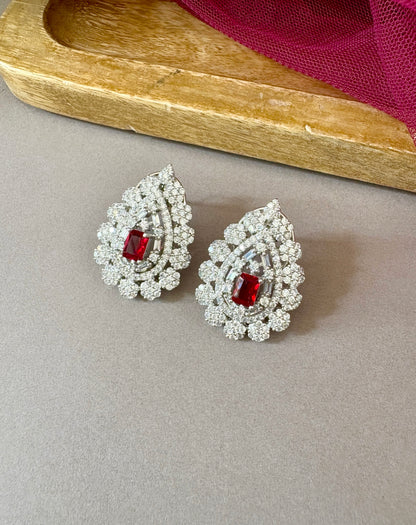 Rika Diamond Stud Earrings