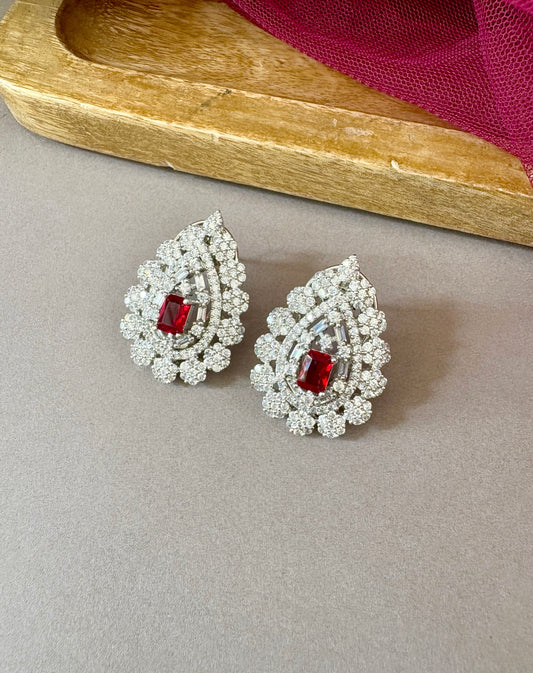Rika Diamond Stud Earrings
