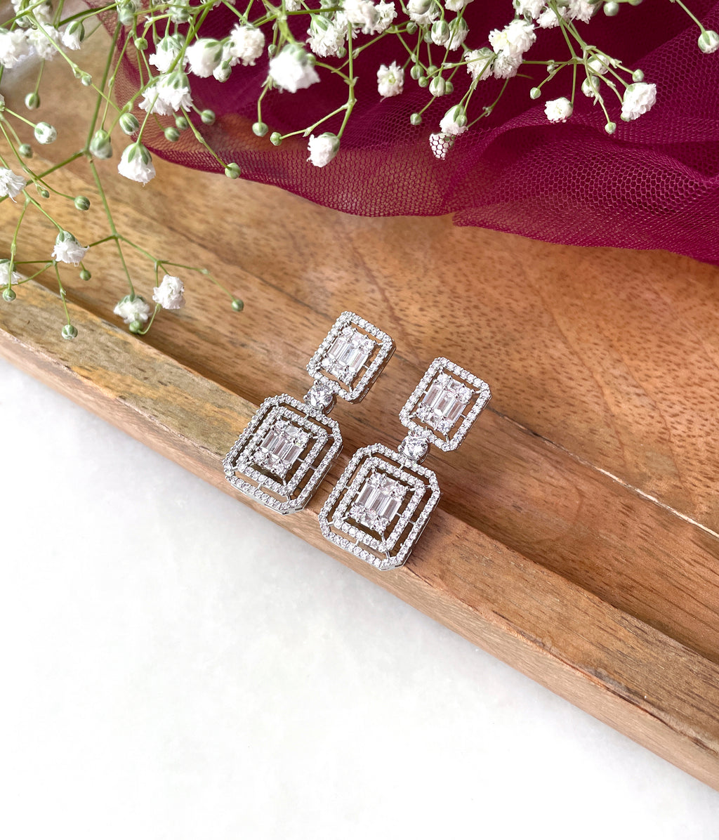 Lucy Elegant Diamond Earrings