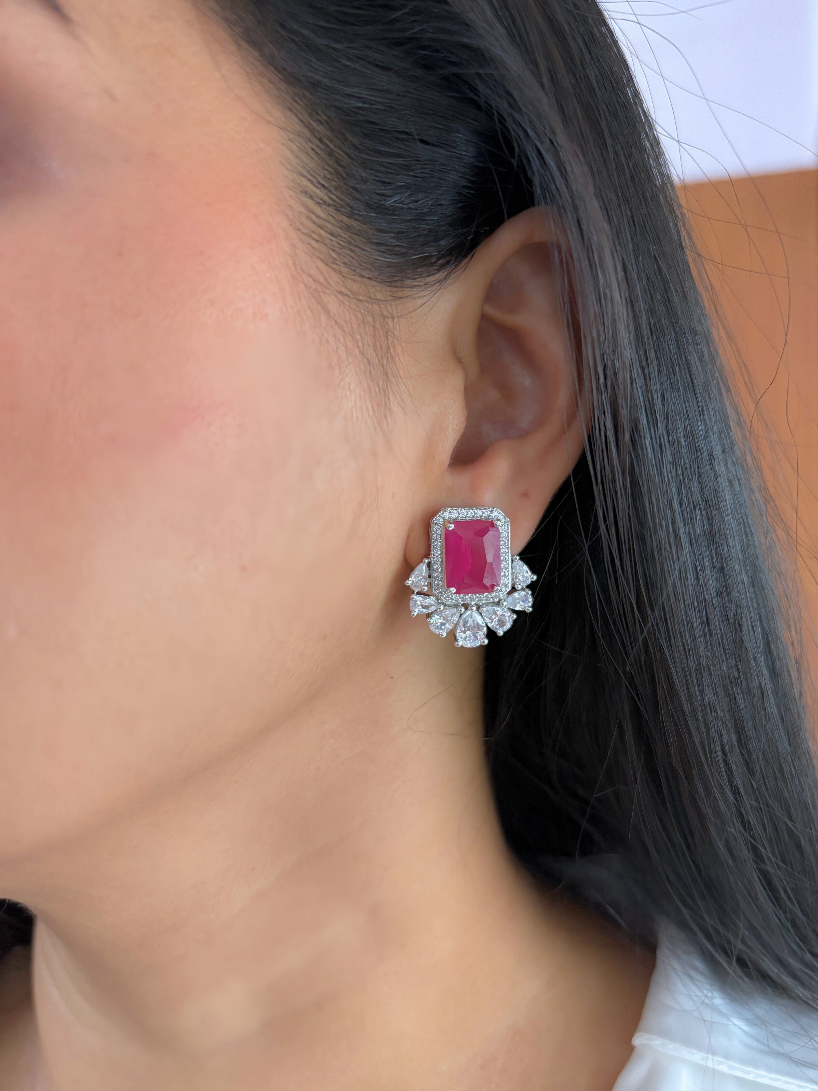 Daisy Diamond & Gemstone Studs