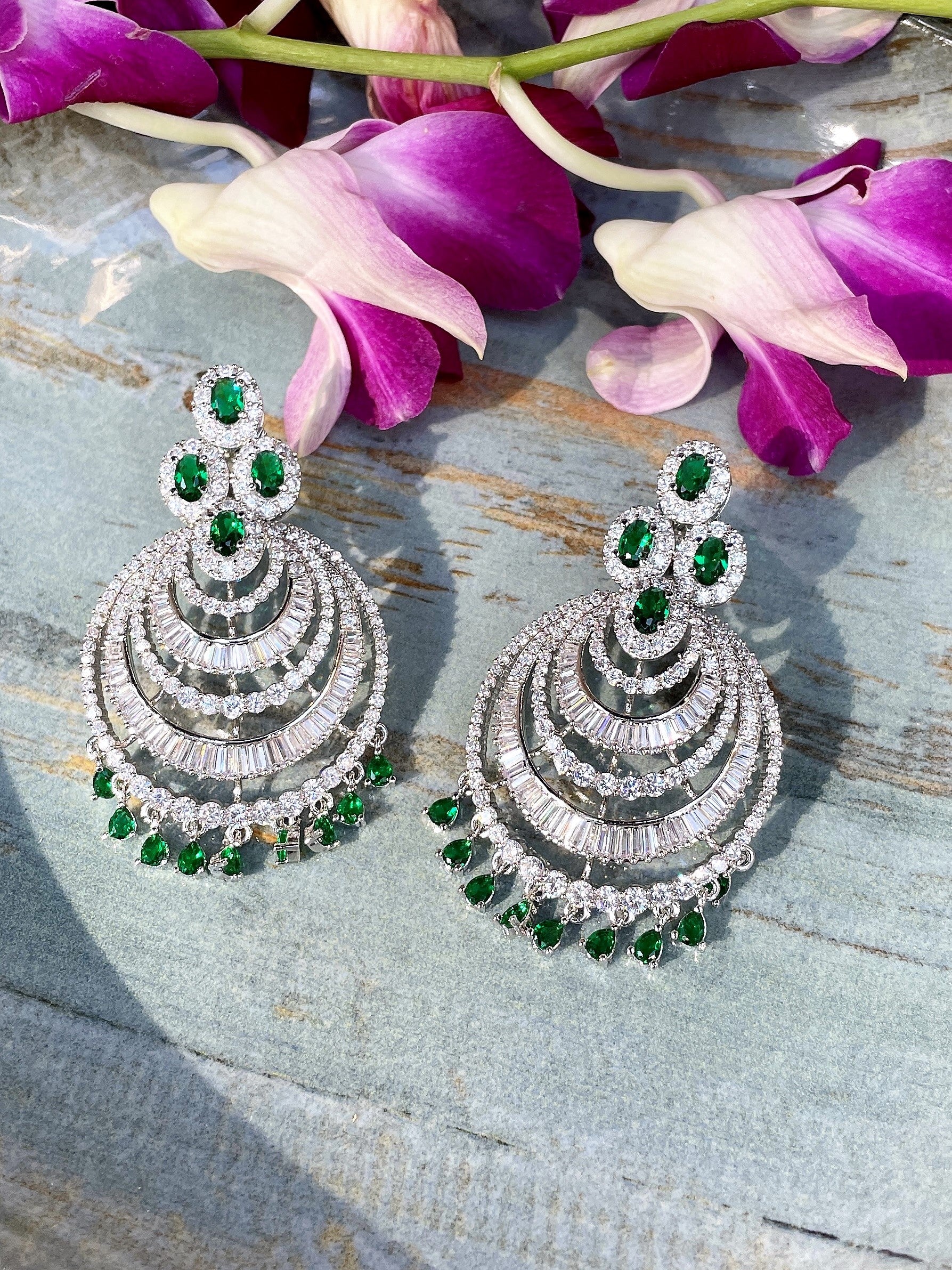 Maya Diamond Statement Chandbalis