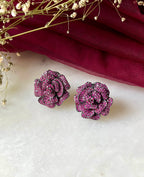 Rose Chic Floral Studs