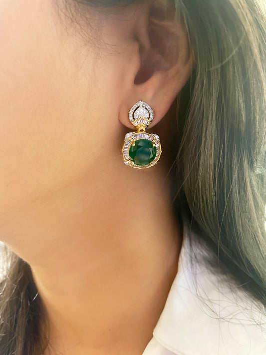 Ashima Classy Diamond Earrings