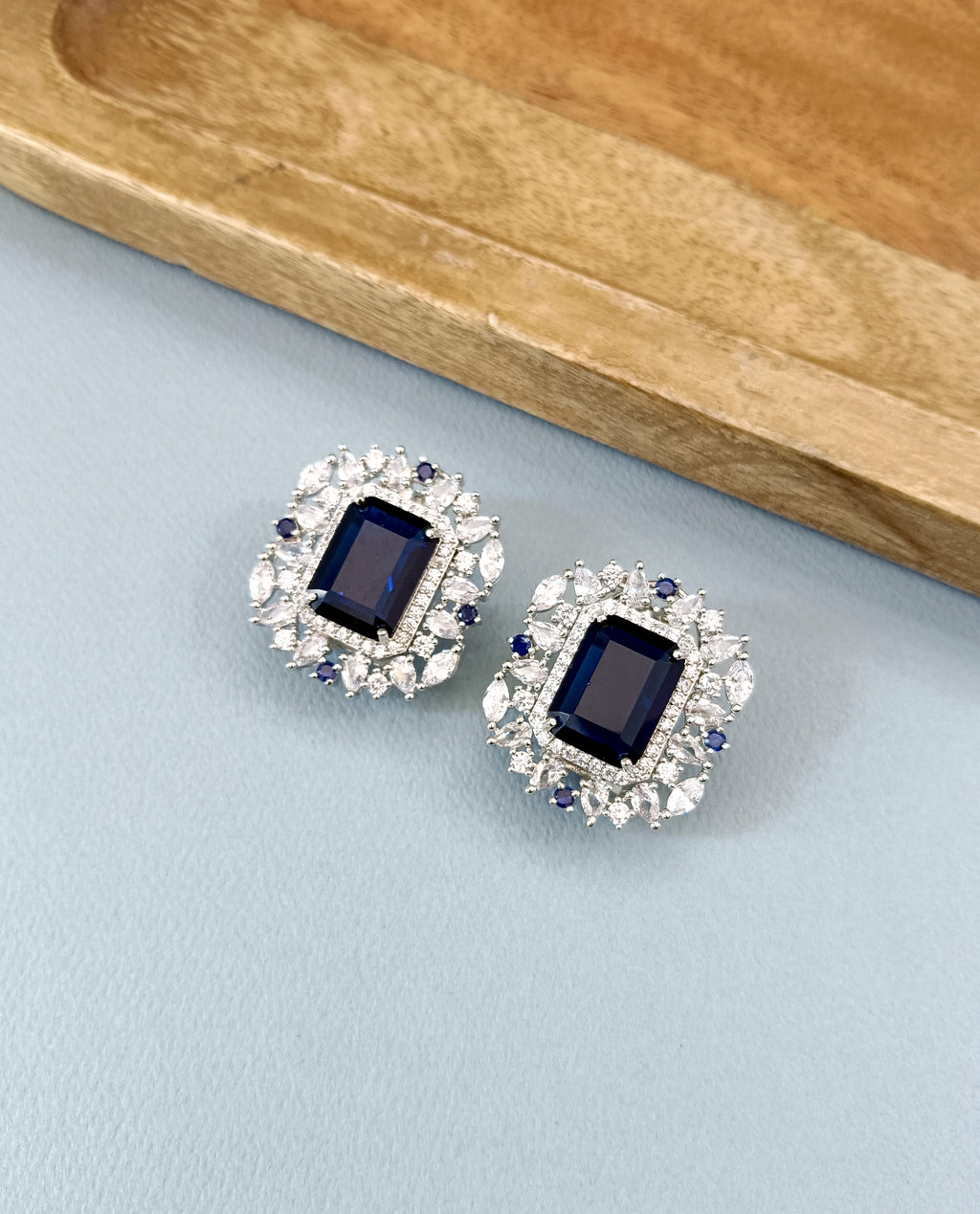 Avery Diamond Designer Studs