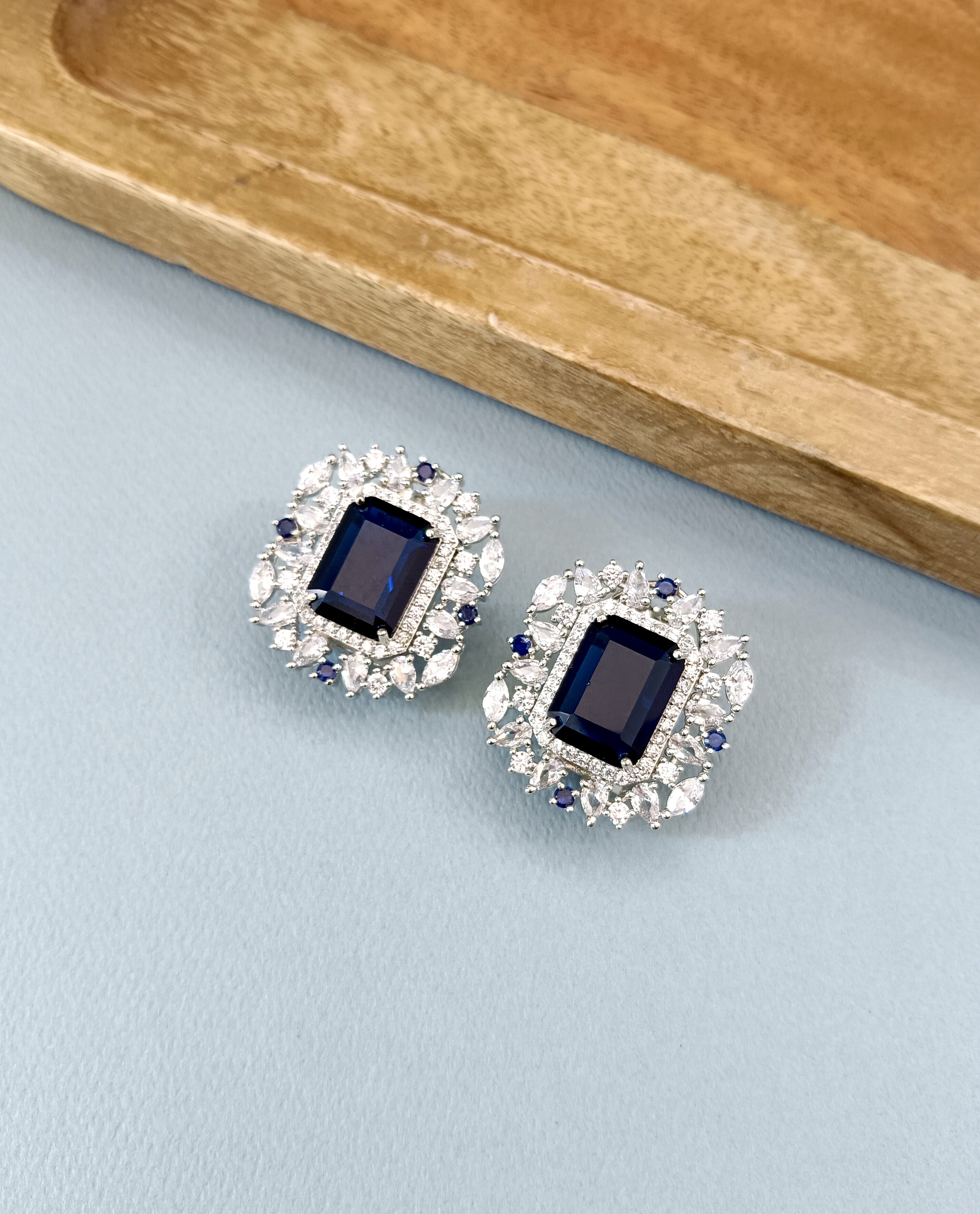 Avery Diamond Designer Studs