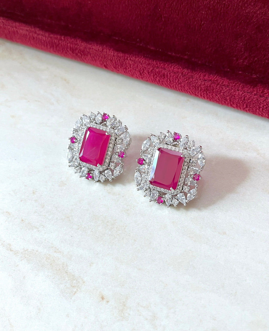 Avery Diamond Designer Studs