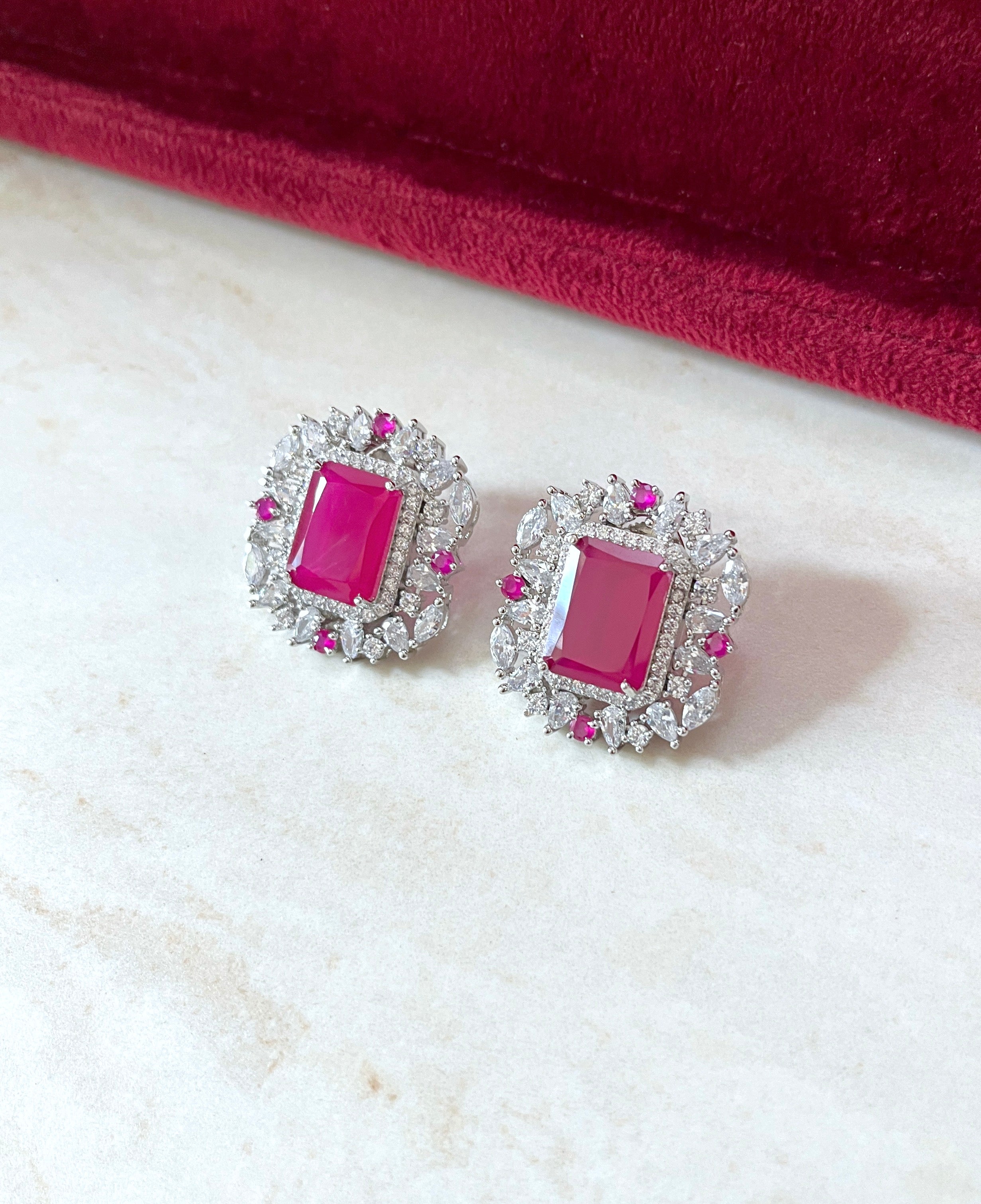 Avery Diamond Designer Studs