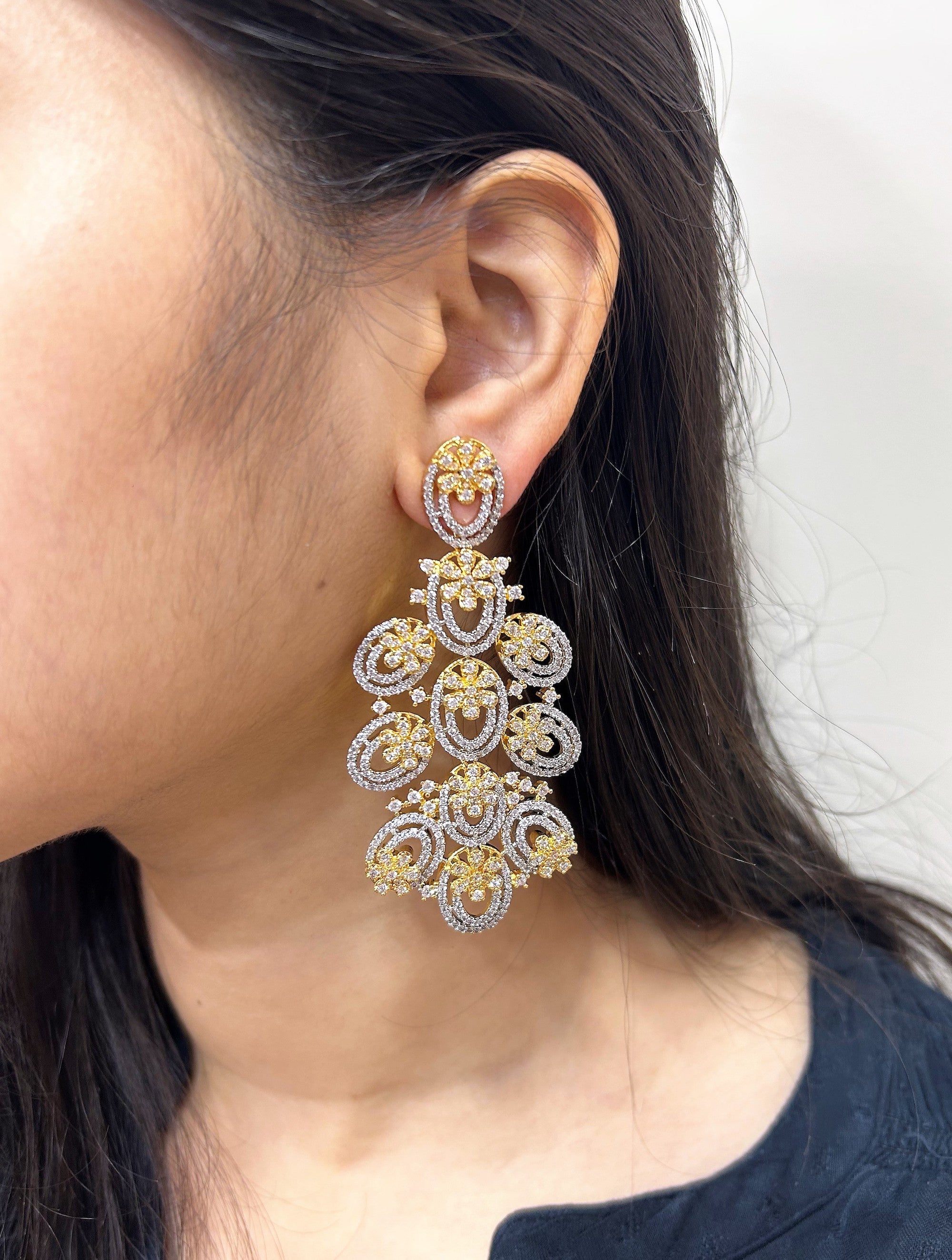 Quint Designer Diamond Earrings