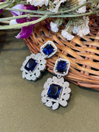 Willow Diamond Cluster Earrings
