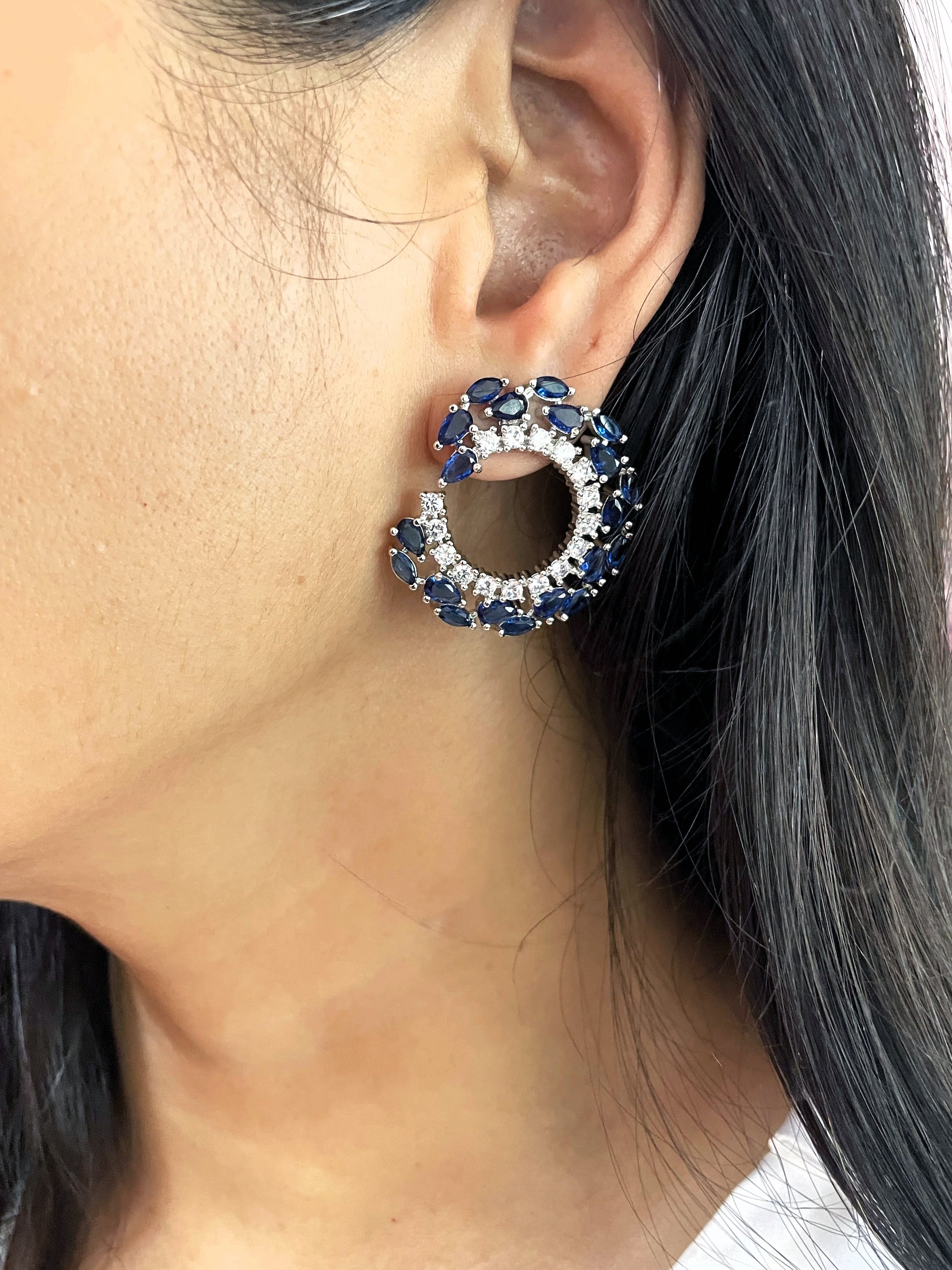 Iris Diamond Designer Studs