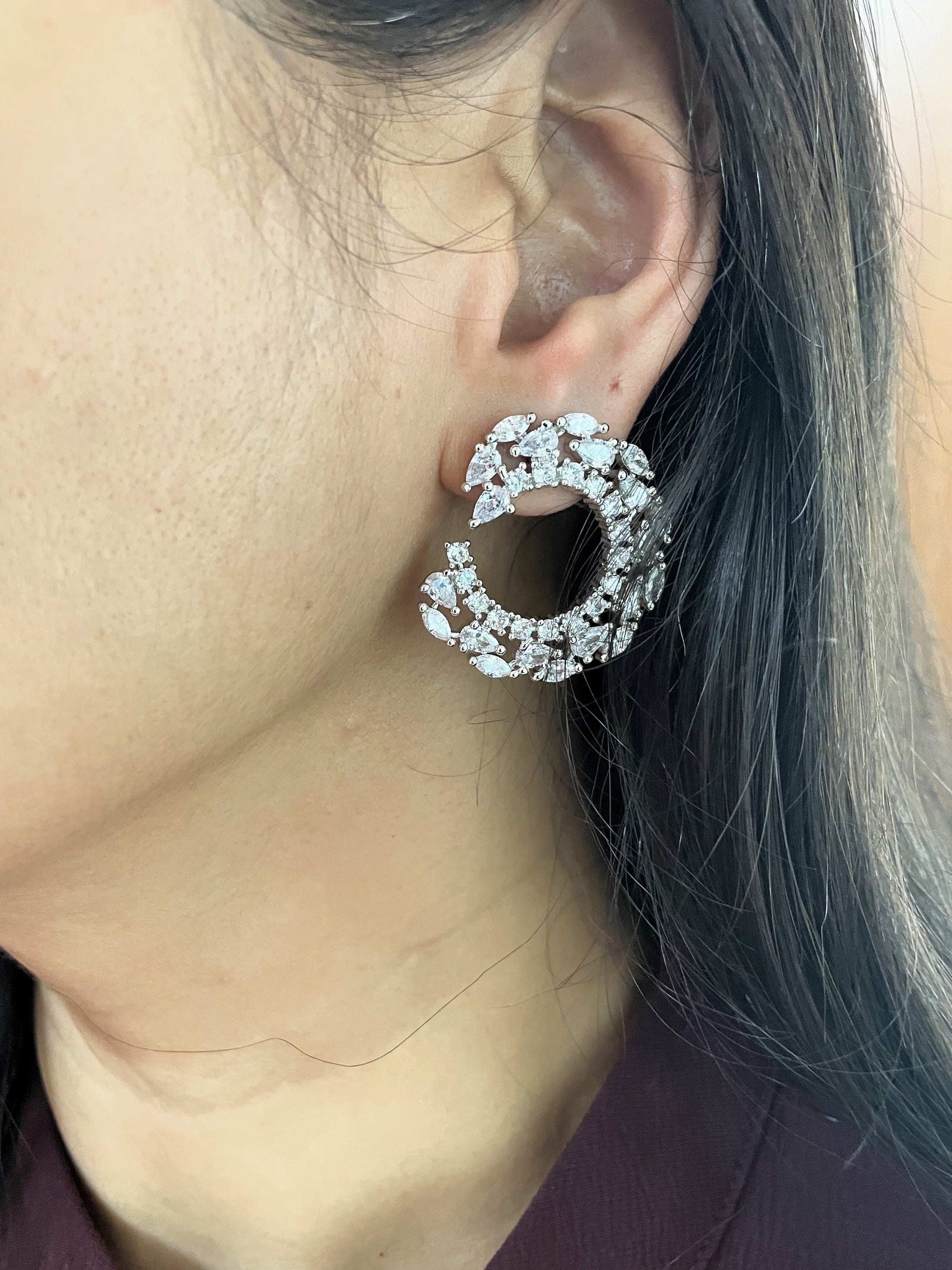Iris Diamond Designer Studs
