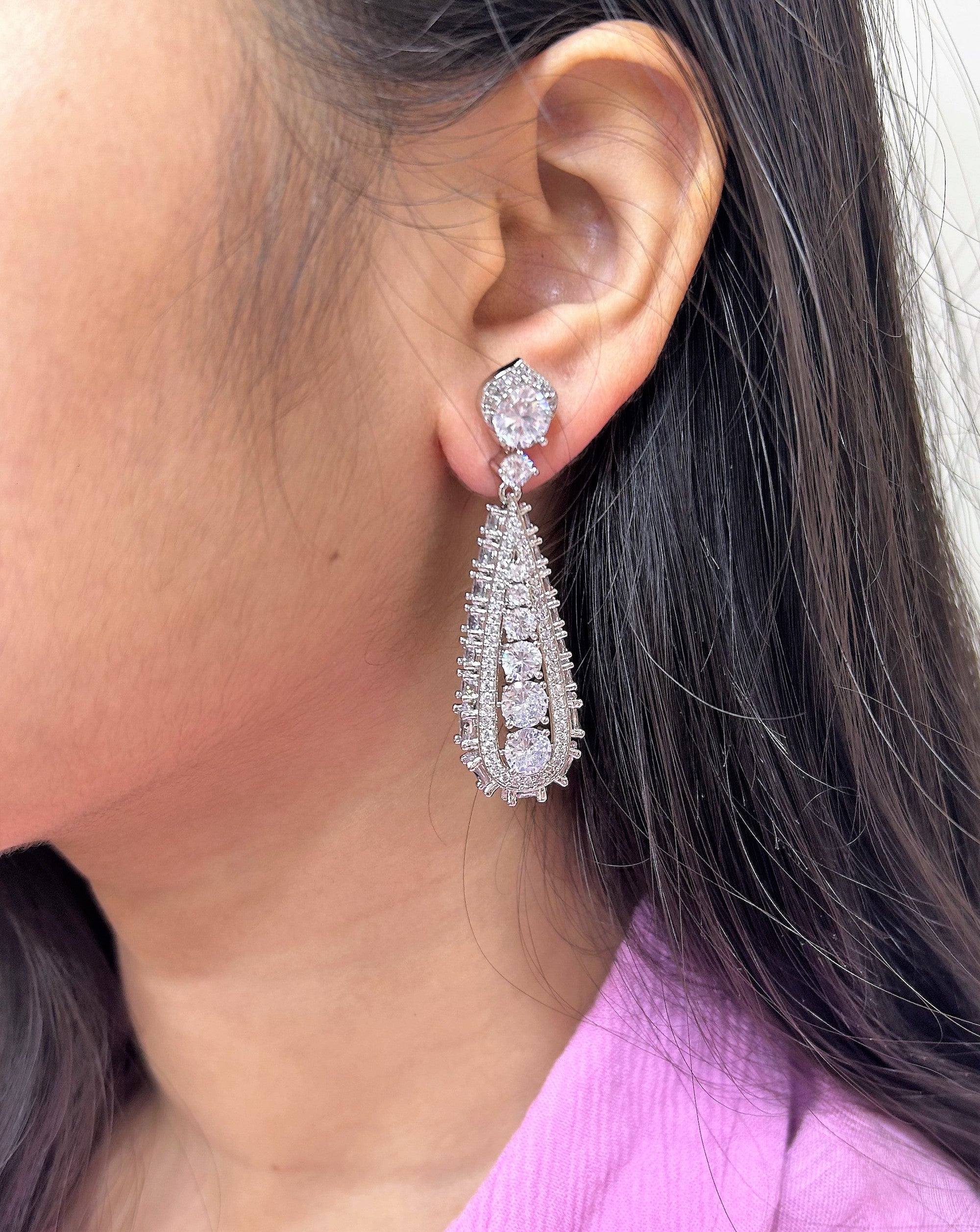 Helen Designer Diamond Earrings