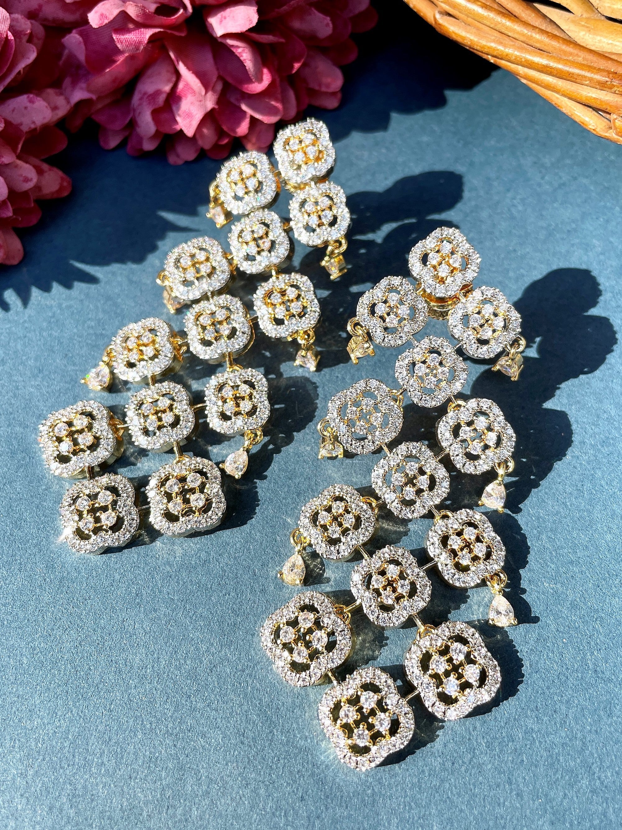 Austera Diamond Statement Earrings