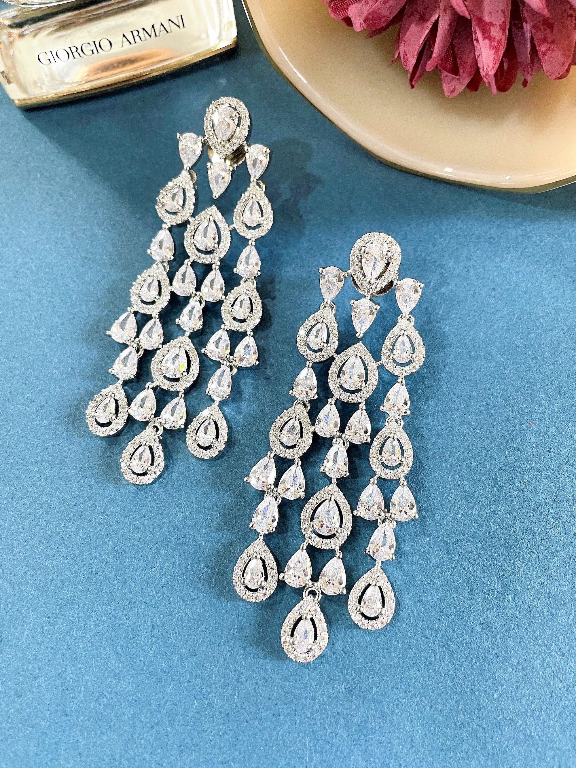 Valerie Diamond Waterfall Earrings