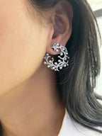 Lisa Diamond & Pearl Designer Studs