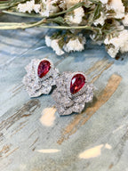 Nelly Diamond Designer Studs