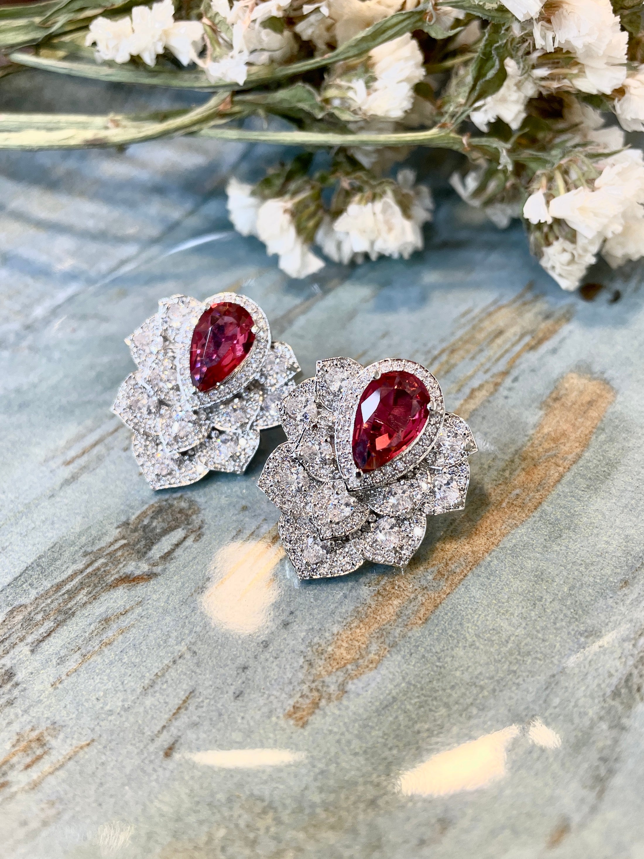 Nelly Diamond Designer Studs