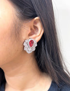 Nelly Diamond Designer Studs