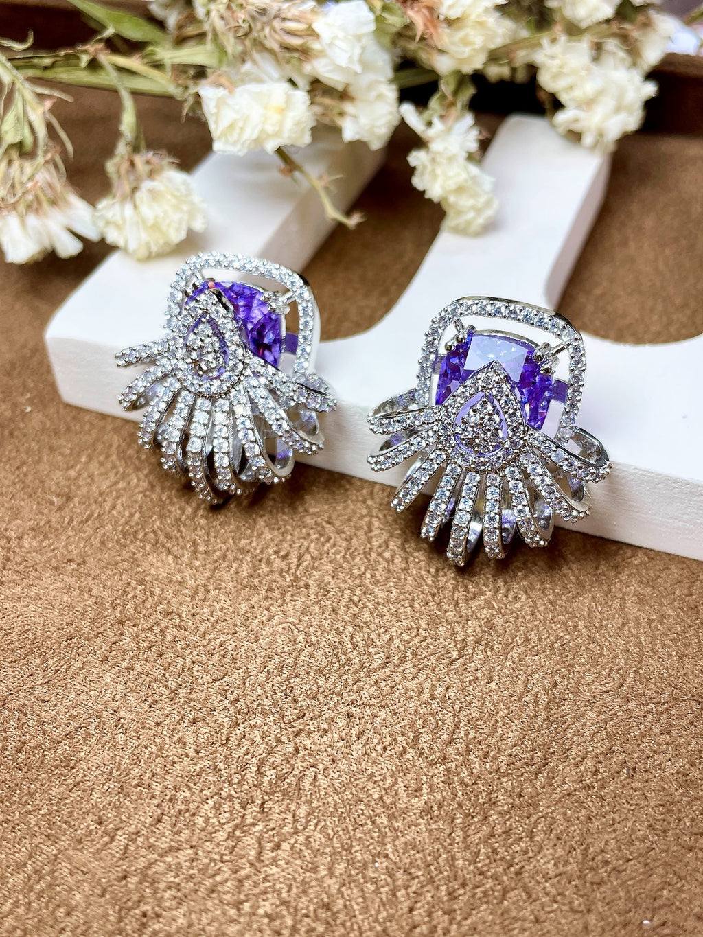 Fiona Diamond Designer Studs