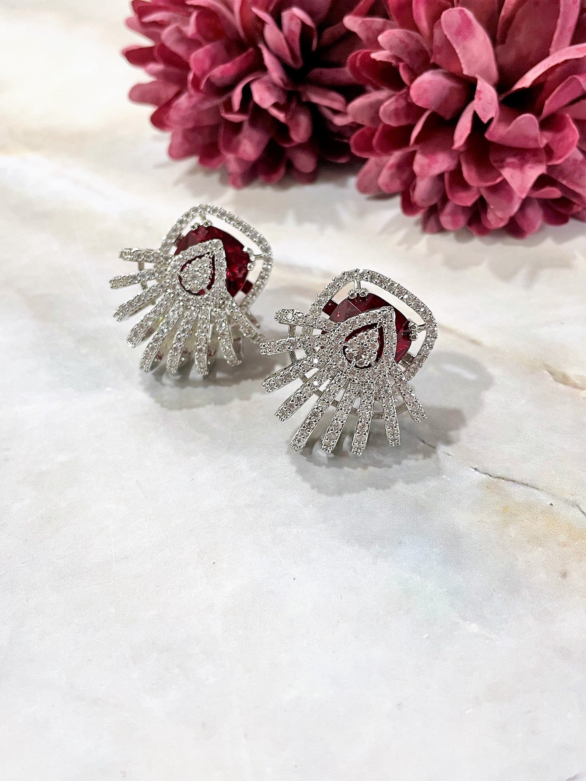 Fiona Diamond Designer Studs