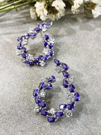 Sage Diamond & Colorstone Designer Studs
