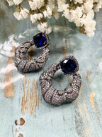 Orchid Diamond Designer Earrings