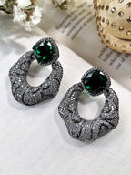 Orchid Diamond Designer Earrings