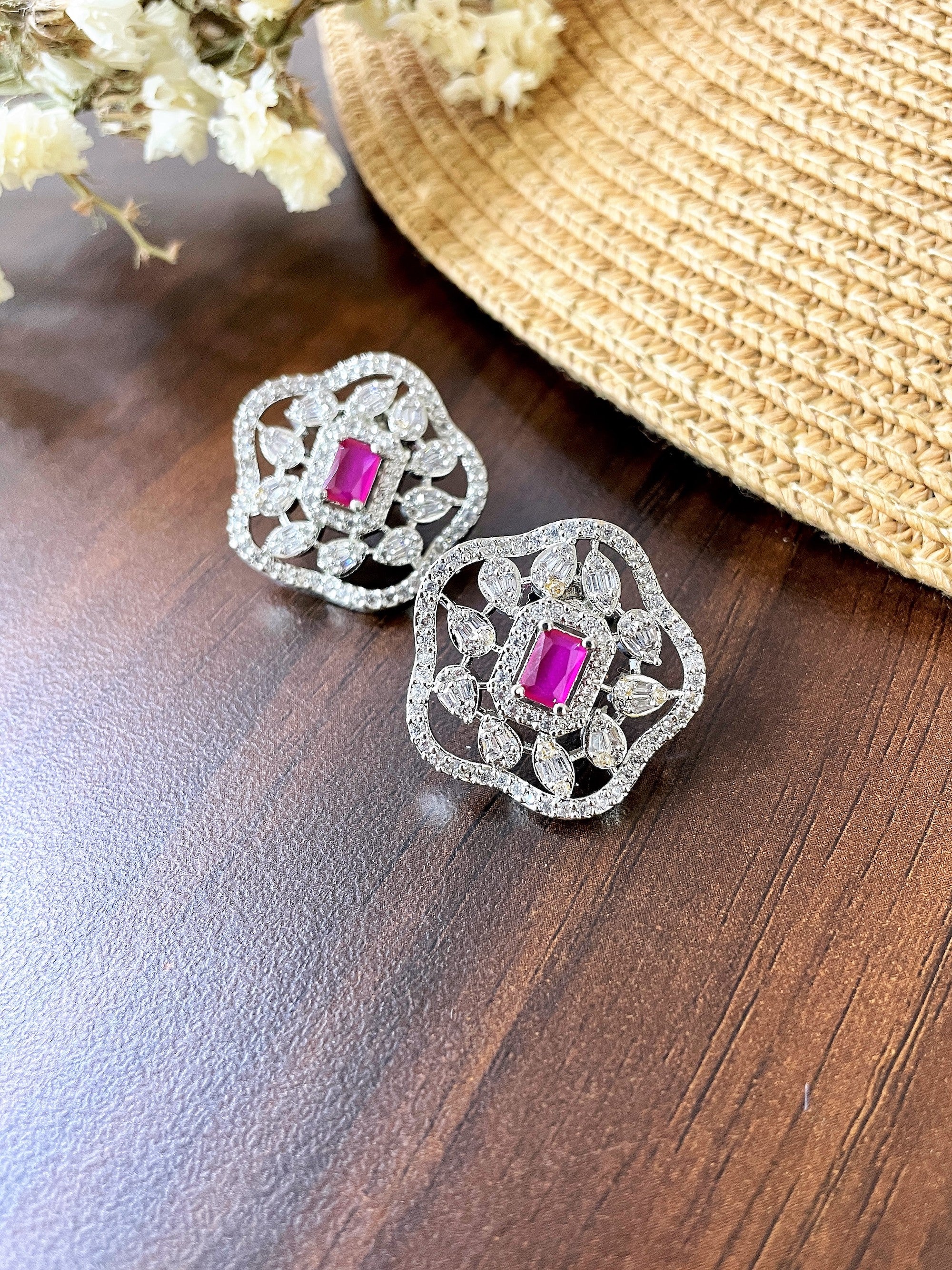 Jane Diamond Studs