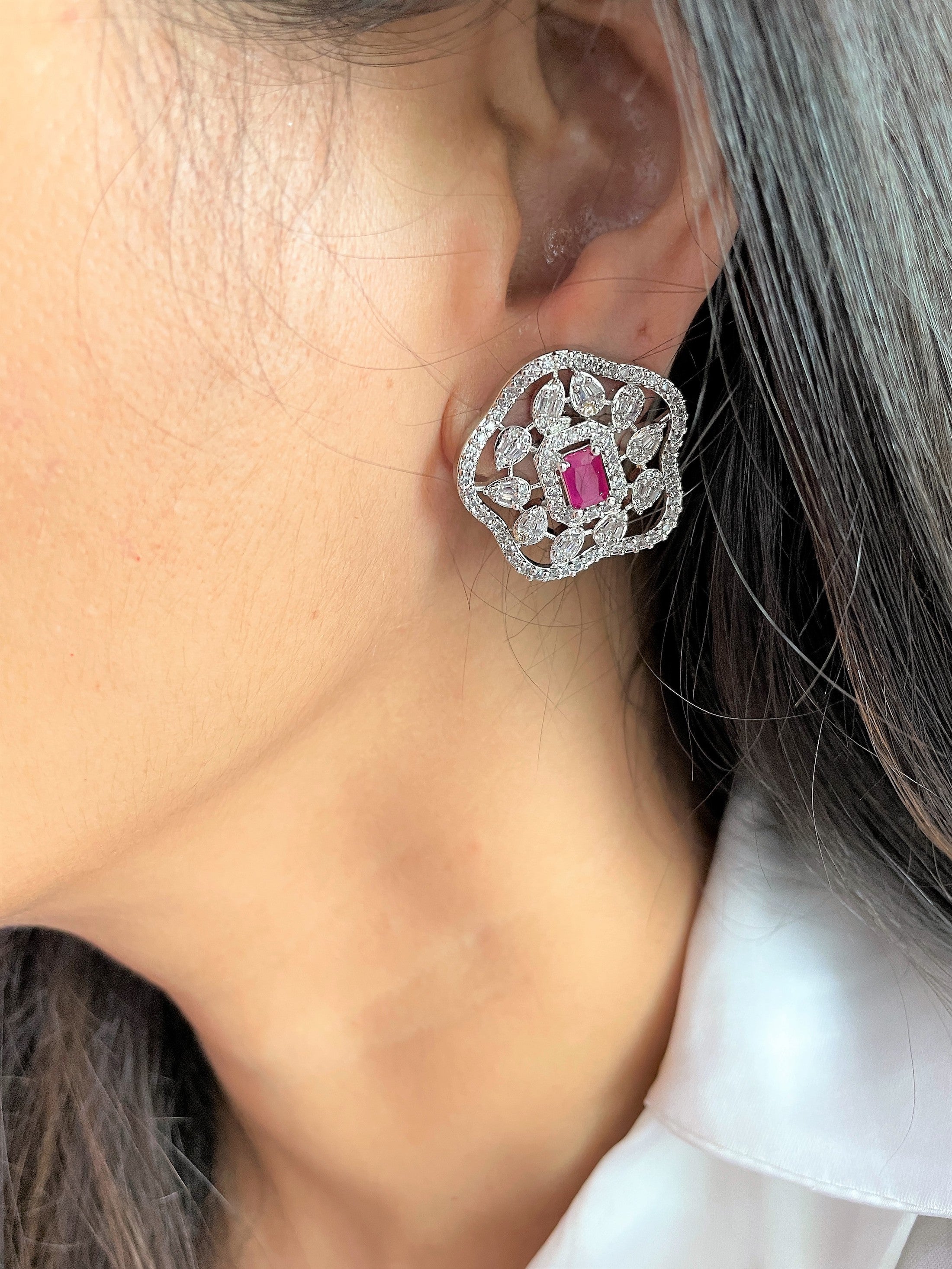Jane Diamond Studs