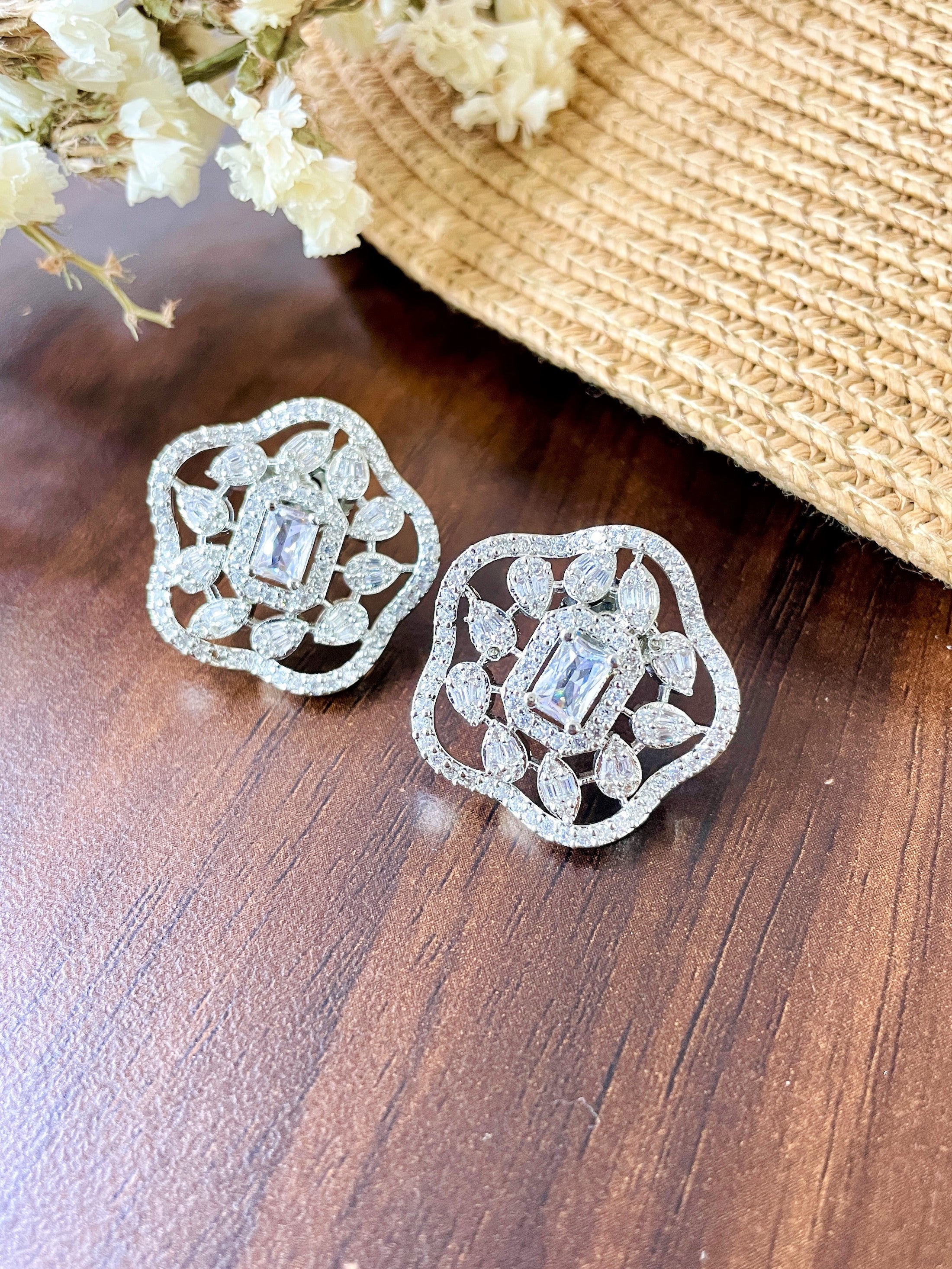 Jane Diamond Studs
